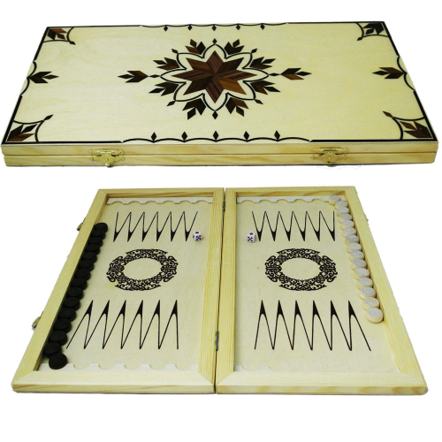 Нарды большие инкрустированные С-2